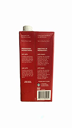 Starbuck's Tea Vana | Chai Tea Latte - Spiced Black Tea Concentrate, With A Blend Of Cinnamon, Ginger, Cardamom, And Vanilla; Designed With Baristas In Mind; Serve Hot Or Iced | 32 Oz ((Pack Of 2)) #TOP2