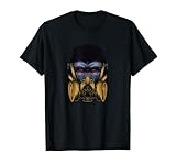 Cabeza de gorila con máscara de gas divertido regalo mono mascarilla Camiseta