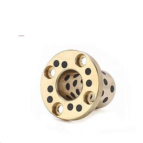 Douille laiton graphite de haute précision bague à bride usinée modèle MPKZ - 3