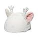 Zxpjkyu Snow Ski Helmet Cover Helmet Decoration Creative Reliable Fun Portable Snowboarding and Skiing Helmet Accessory Knitted Cap, White