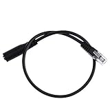SeniorMar Práctico Auricular Buddy Auricular para teléfono Inteligente de 3,5 mm a Cable Adaptador de teléfono RJ9 Cable útil Alto Rendimiento