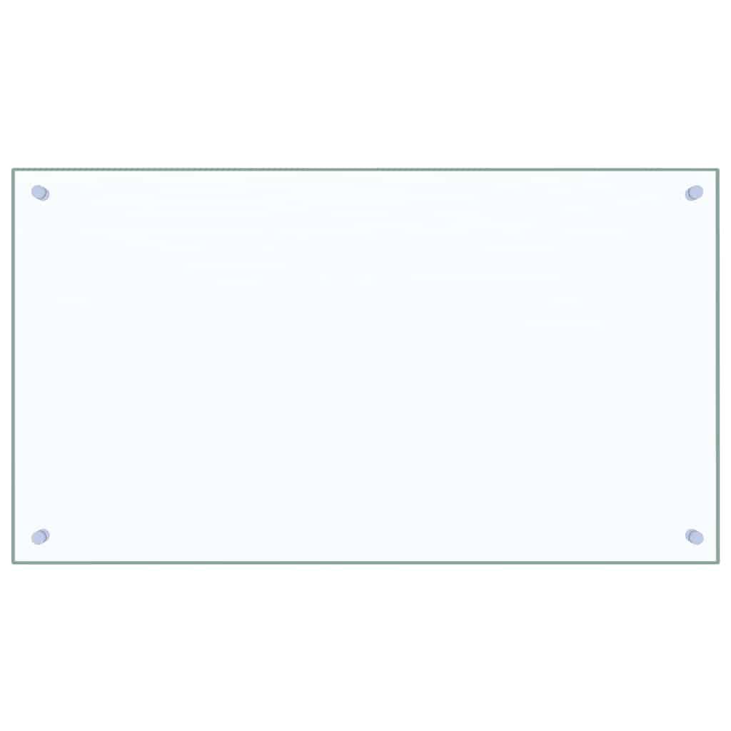 Generisch Küchenrückwand 2 pcs Transparent 90 x 50 cm Gehärtetes Glas,Heim Garten,Küche Esszimmer,Küchenhelfer -utensilien-3415429