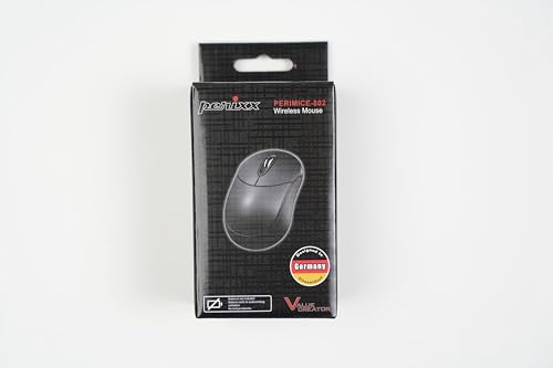 Image of Perixx PERIMICE-802 Wireless Bluetooth Mouse - Portable Design - Compatible with Windows, iOS, and Android PC, Laptop, Tablet, and Smartphone - Graphite Gray (12177)