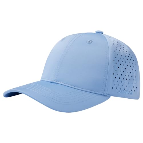Image of UPF 50+ Performance Water Resistant Baseball Cap Lightweight Breathable Hat Golf Running Boat Hiking for Men Women