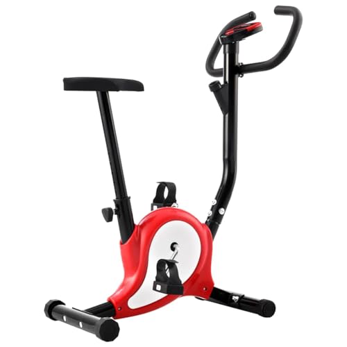 INLIFE Heimtrainer mit Riemenantrieb Rot,Sportartikel,Fitness,Cardio,Cardiogeräte,Heimtrainer,Rot,10.6 KG,92012