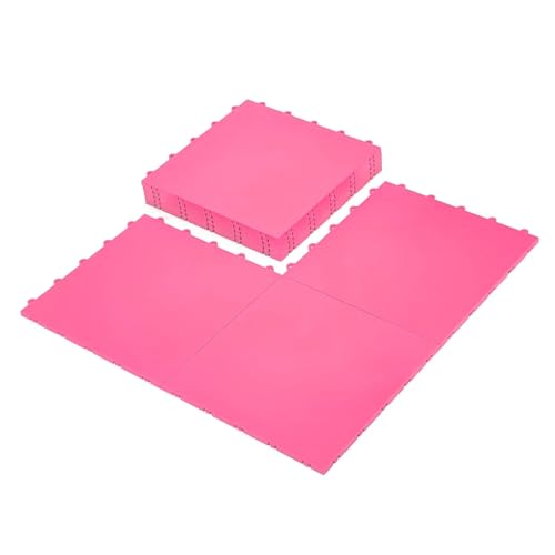 InOut tuiles rose intérieures/extérieures sol 8 pièces
