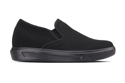 Image of CALTO Men's Invisible Height Increasing Elevator Shoes - Fashion Lightweight Slip-on Sporty Sneakers - 2.8 Inches Taller