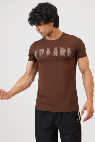 Image of FUAARK Mens Staple Slim Fit Cotton T-Shirt