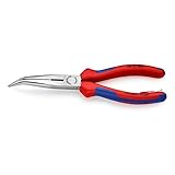 KNIPEX Flachrundzange mit Schneide (Storchschnabelzange) (200 mm) 26 22 200 T