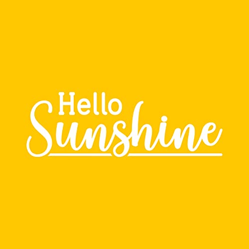 Vinilo Decorativo de Pared - Hello Sunshine - 9" x 27" miniatura 4