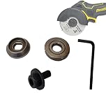 4 Pcs Set Top Flange Inner Flange Locking Blade Bolt and Hex Key Compatible for Dewalt 20V Max DCS438B 3" Cut Off Parts (4Pcs Set)