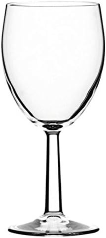 Utopia TablewareSaxon Toughened Tri Lined Wine Glasses 340ml CE Lined at 125/175/250ml - Set of 12 - LCE