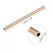 uxcell Copper Round Tube 10mm OD 1.5mm Wall Thickness 200mm Length Pipe Tubing