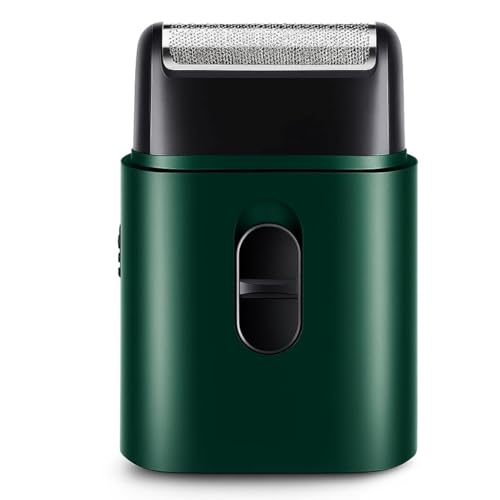 Image of Drumstone (𝟏0 𝐘𝐞𝐚𝐫𝐬 𝐰𝐚𝐫𝐫𝐚𝐧𝐭𝐲) Men's Professional Electric Ultra-Thin Shaver - Rechargeable Beard Trimmer & Face Razor with Reciprocating Blade, USB Charging for Home & Travel Grooming