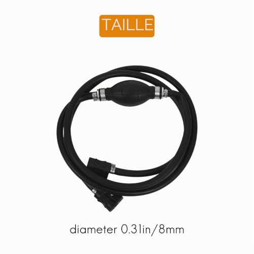 Roundsky Tuyau de tuyau de carburant extérieur bottes moteur essence connecteur kit pour moteur – vue 4