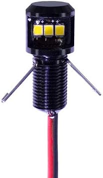 Instrument panel post light - Premium 12V 12 VDC RED LED dimmable 90 degree lamp