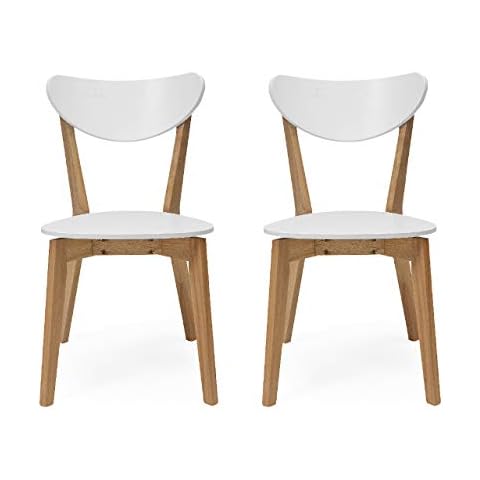 Homely - Pack de 2 sillas de Comedor de diseño nórdico MELAKA Cover