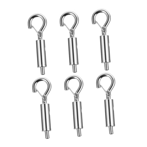 Gancho y Ojal Tensor, 6 Piezas Hardware de Tensión para Cable de Cobre miniatura 1