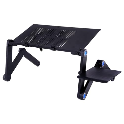 Support ordinateur portable de lit et canapé avec grand tapis de souris