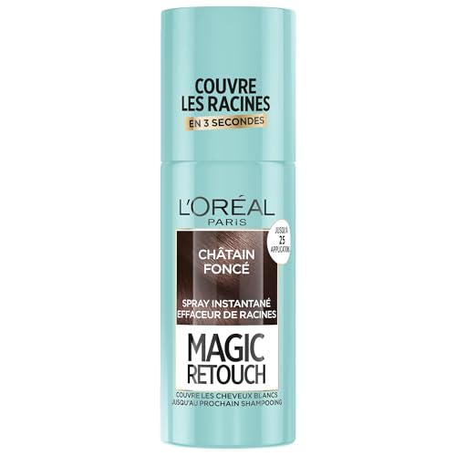L’ORÉAL PARIS - Spray Instantané Correcteur de Racines & Cheveux Blancs - Hommes & Femmes -...