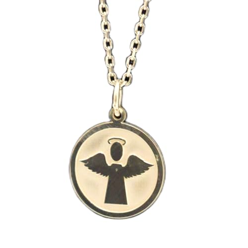 Collier ange gardien argent 925 idée cadeau symbolique et mixte