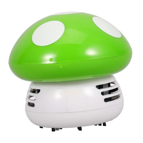 GALPADA Mini De Mesa Portátil y Recargable por USB Limpieza Eficaz De Escritorio Aspirador De Mano para Polvo y Suciedad Hogar y Oficina Verde