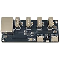 Adaptador USB 2.0 a Ethernet con concentrador de 4 puertos,