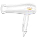 Asciugatura Veloce AsciugaCapelli a Risparmio Energetico Asciugacapelli pieghevole ad alta potenza asciugacapelli termostatico ioni negativi aria calda fredda, bianco