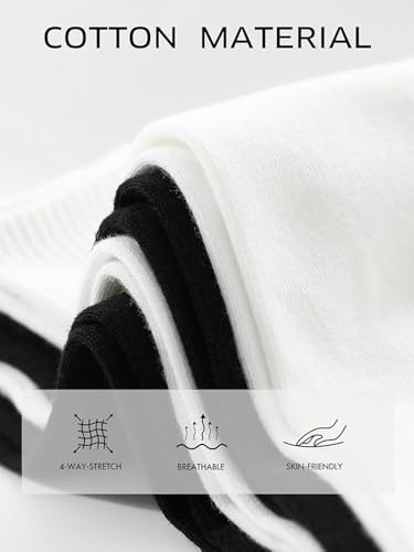 Image of Womens Ankle Socks 4 Pack Athletic Running Low Cut Casual Socks