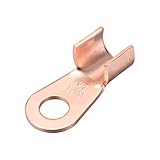 uxcell OT-600A Open-End Copper Crimp Terminal Lugs AWG 3/0-4/0 Battery Cable Connector