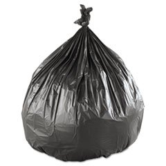 (3 Pack Value Bundle) IBSS404812K High-Density Can Liner, 40 x 48, 45-Gallon, 12 Micron, Black, 25/Roll