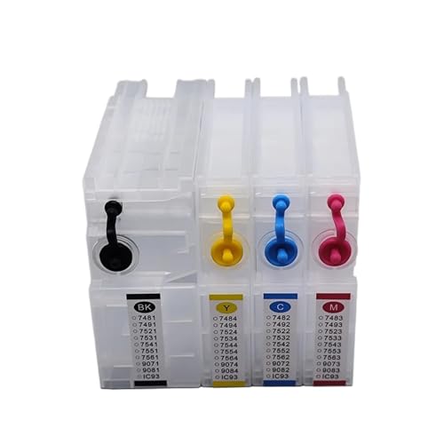 Cartucho de tinta 748XXL recargable con chip para impresoras WorkForce Pro