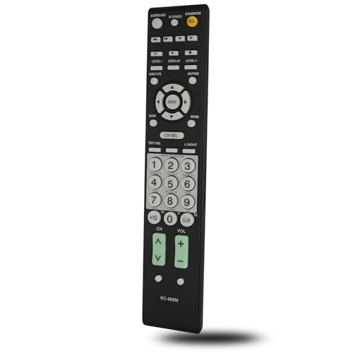 Télécommande de rechange Onkyo : la solution pour récepteur audio RC-682M perdu ou en panne