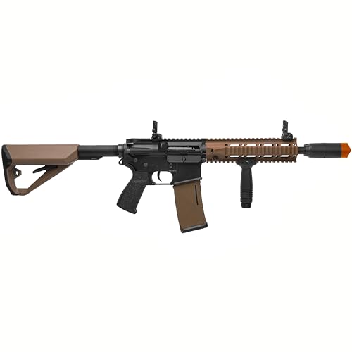 Arcturus Tactical Lwt Mk-Ii Cqb 10 Inch Polymer- Electric Full/Semi-Auto Airsoft Aeg Sport Starter Pack Black-Tan With Battery And Charger thumb #3