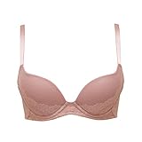 [ルシアン] ワイヤーブラ モールドカップ アウターにひびきにくい 透けにくい バストメイク バストの掟(シルエット革命) レディース ブラッシュピンク B75