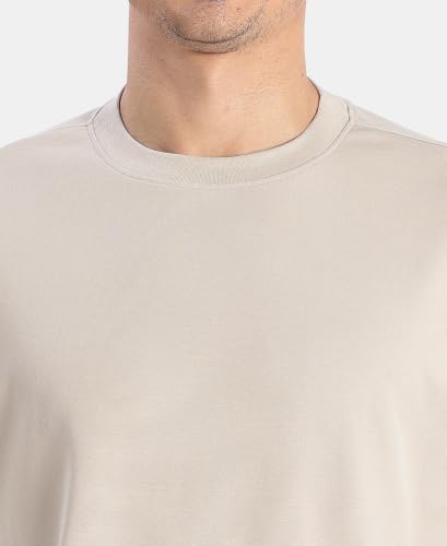 Image of Jockey UM23 Men Super Combed Cotton Blend Oversized T-Shirt with StayFresh Treatment