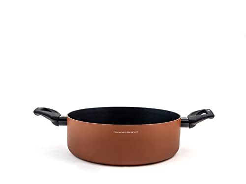 Tegame 2 manices H&H Borghese 28cm à diffusion de chaleur homogène