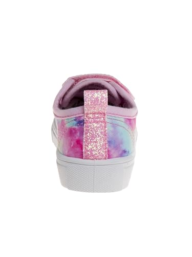 Josmo Girl's Slip on Sparkle Canvas Fashion Tennis (Toddler-Little Kid)3