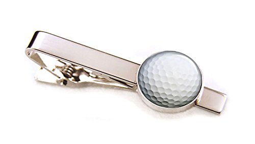 Sharedimagination Golf Tie Clip, Golfball Cufflinks, Pga Tour Cuff Links, Sports Jewelry, Birthday Gifts #TOP2