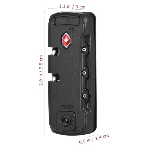 Luggage-Locks-TSA-Approved-Luggage-Password-Lock-Authentication-Fixed-Safety-Replacement-Lock-Suitcase-Bag-Customs-Lock-Combination-Lock-3-Digit-Password-High-Security