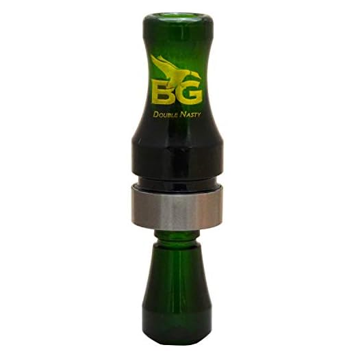 Buck Gardner Double Nasty Camo Green Duck Call