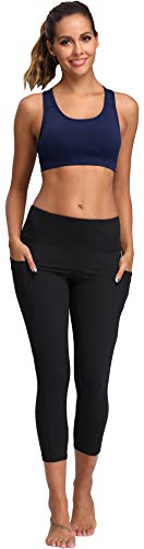 Image of Oalka Women's Racerback Sports Support Workout Running Bras | Oalka Women's Racerback Sports Support Workout Running Bras
