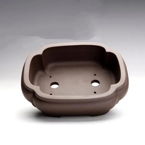 Pot de fleur bonsaï céramique glacée durable haute résistance - 2