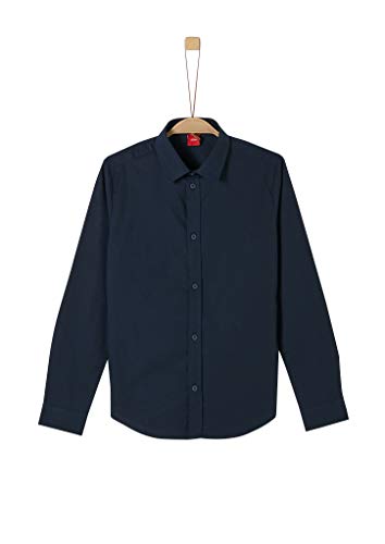 s.Oliver 62.911.21.8850 Camicia, Blu (Dark Blue 5952), 152 (Taglia Produttore: M/Reg) Bambino