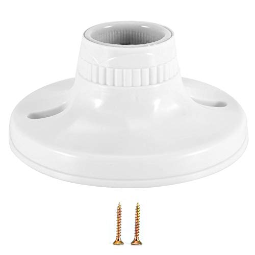 Preisvergleich Produktbild Redxiao Lampensockel Lampenfassung, Lampensockel LED E27 Gewinde Keramik Kunststofftechnik Lampenkopfhalter für Apartment Living Apartment Küche Flur 4St