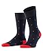 Produktbild FALKE Herren Socken Dot, Baumwolle, 1 Paar, Blau (Dark Navy 6379), 39-42