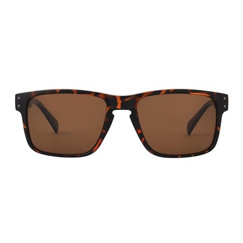 Panama Jack Men's Karl Polarized Way Sunglasses, Tortoise, 54mm2