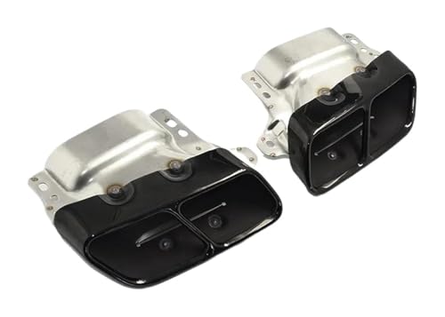 Silenciadores para Mercedes W176 de acero inoxidable con diseño de escape cuadrado