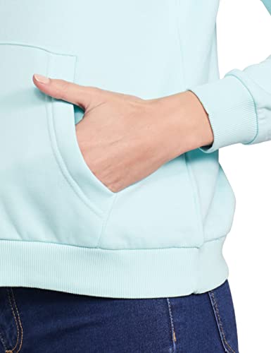 Image of Mode By Red Tape Womens Arctic Blue Sweatshirt Hoodies