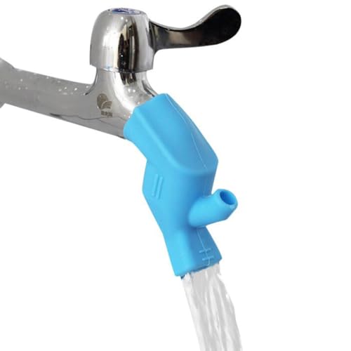 Water Spout Covers Portable Travel Mouthwash Cup for Tooth Brushing and Gargling Silicone Faucet Extender for Kids Sink Handle Extender for Bathroom and Kitchen Set of 4 image 5
